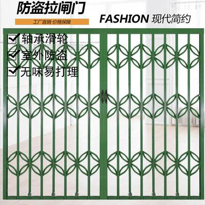 烤漆铁拉闸门铁推拉门老式经典怀旧覆古电梯门商铺通道门仓库车库