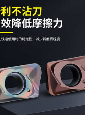 数控铣刀片JDMT070204R/070208R刀粒替代钨钢不锈钢小孔径铣刀粒