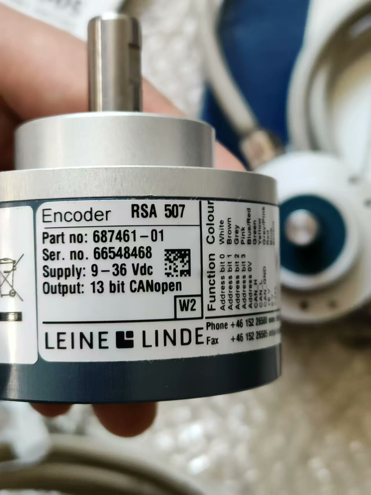 莱纳林德RSA 507编码器687461-01全新裸机2个