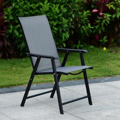 庭户外桌椅金属休折叠斯林三五件林套装组合闲家具特斯布折叠桌椅