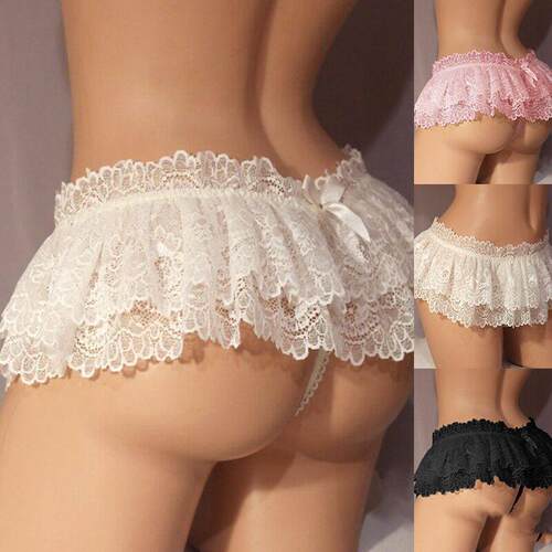 Fashion Solid Color Low Waist Lace Skirt时尚纯色低腰蕾丝短裙