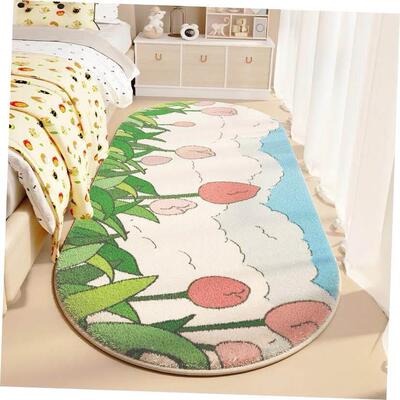 Carpet bedroom bedside blanket plush soft thick floor mat ﻿
