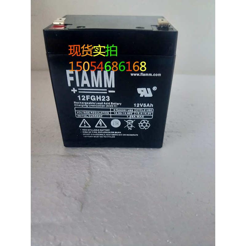 FIAMM非凡蓄电池12FGH23 12V5AH电力专用