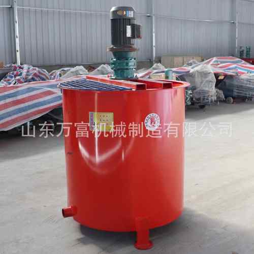 混凝土搅拌桶注浆加固使用小型立式水泥砂浆搅拌桶500L加厚搅拌罐