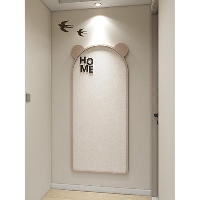 照片墙高级感客厅毛毡墙贴家庭留言板相框组合相册墙软木墙板背景板创意拍立得照片展示墙墙面遮丑装饰毛毡板