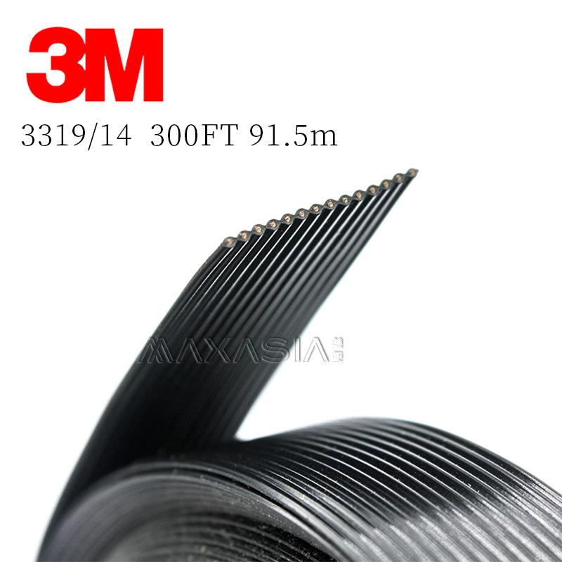 现货供应3319系列 3M进口排线 超柔芯镀银芯线30.5米