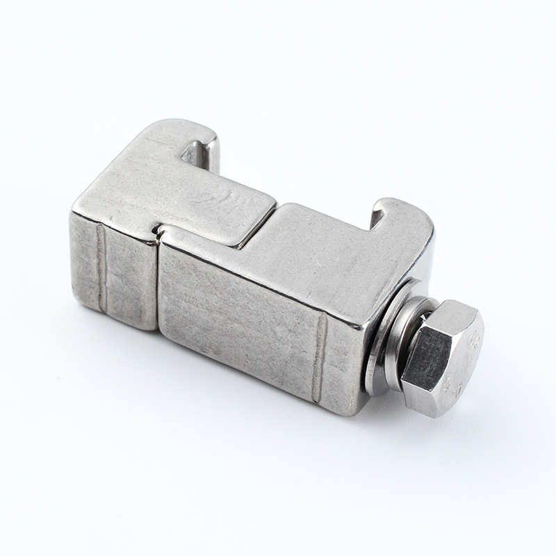 ISO真空C型铝卡箍法兰卡钳不锈钢螺栓单双边卡钩型卡M10/M8/M12配