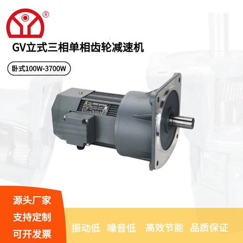 GV40轴3700W立式三相齿轮减速机