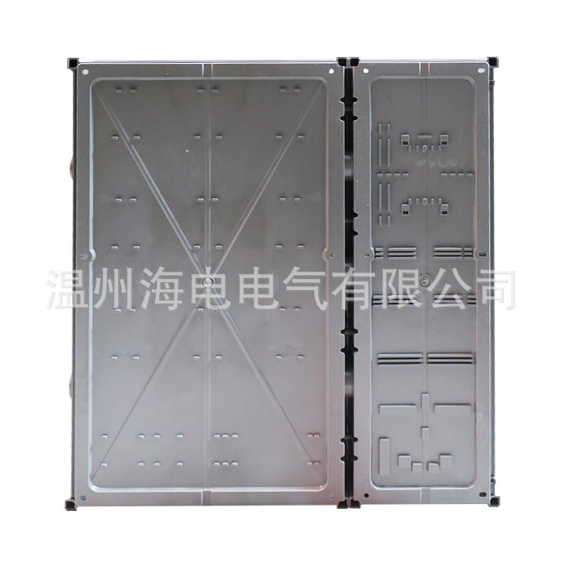 厂家供应南网新标准费控配电箱ABS+PC塑料透明单相9户计量电表箱