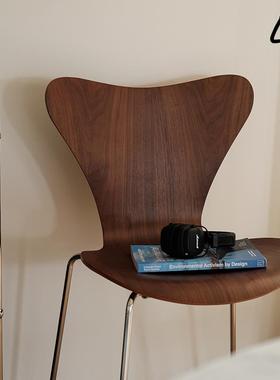 less living北欧覆古餐椅设计师antchair创意椅家用靠背休闲 椅子