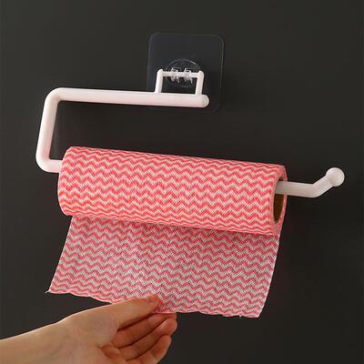 Wall-mounted multifunctional kitchen paper towel holder, sui