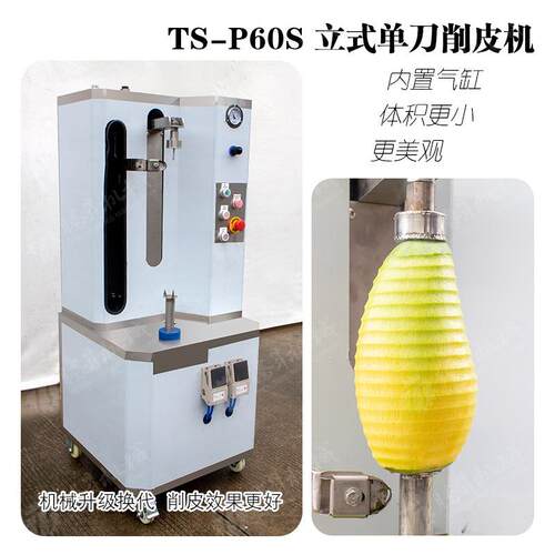 工厂直销小型单头南瓜削皮机台式商用菠萝木瓜芋头脱皮去皮设备