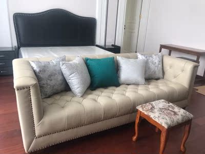 雅居格 美式轻奢沙发客厅欧式真皮沙发1+2+3组合小户型家具MK4027口碑评测啥样?2020入手评测内幕