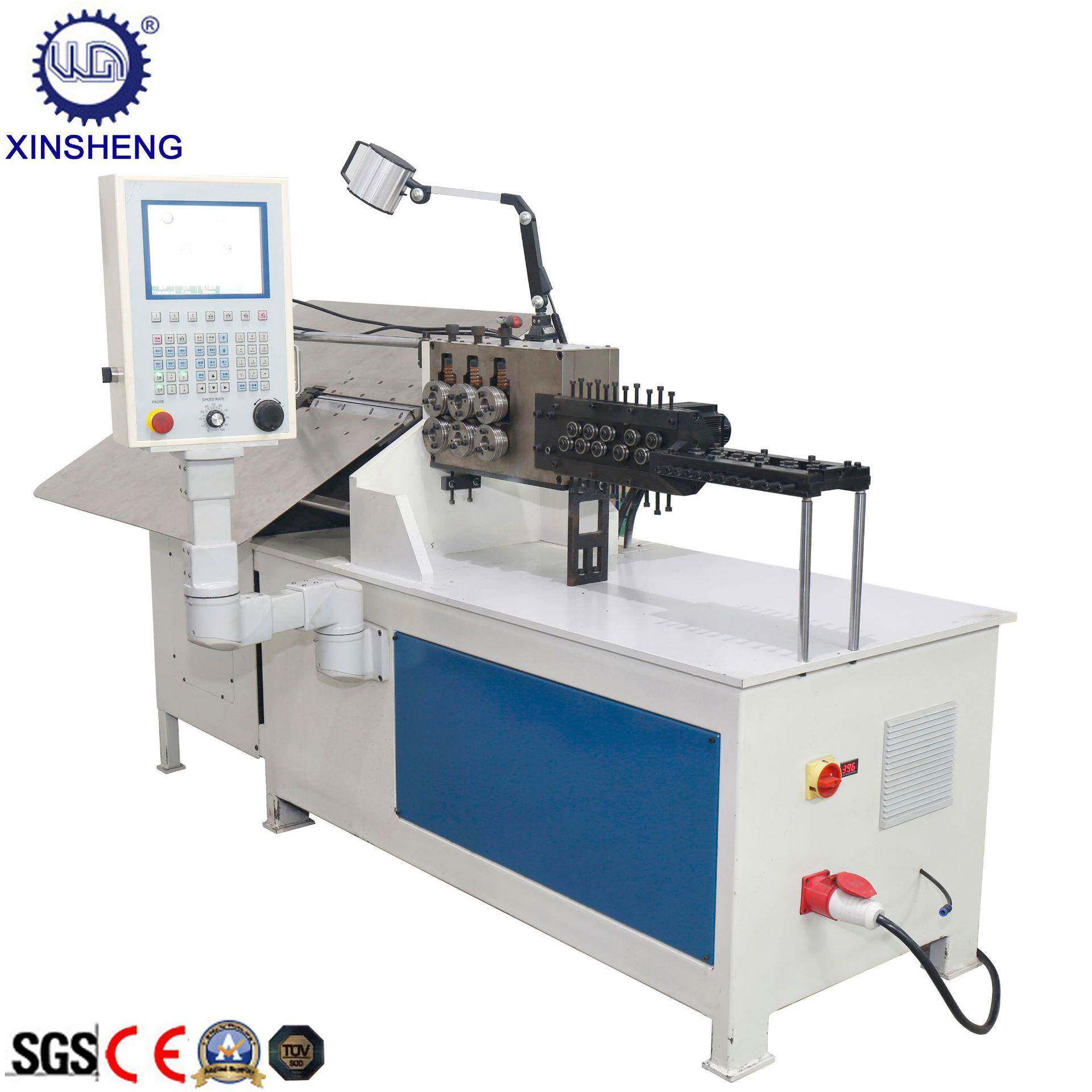 二维2D数控折弯机 灯饰家具厨房卫浴架子栏杆铁艺折弯机 弯线机