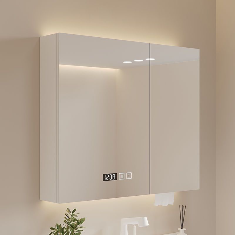 现代简约极简智能实木浴室镜柜卫生间镜柜收纳梳妆镜洗手厕所镜带,家庭/个人清洁工具,浴室镜,淘宝优惠券,粉丝福利购,淘宝优惠卷