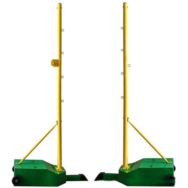 室外可移动羽毛球网架便携式不锈钢多功能可升降体育用品现货批发