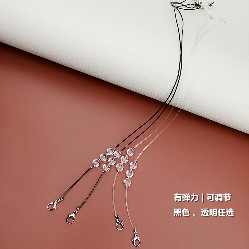 内衣带隐形防滑透明文胸带抹胸裙子肩带配件可拆外露齐胸汉服吊带
