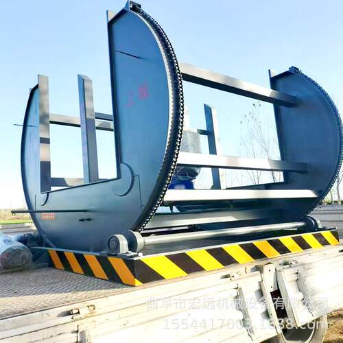 180度纸箱模具翻转机 钢卷铝卷90度翻转机翻包机 c型o型翻板机