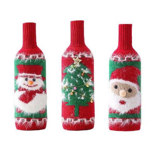 Wine Bottle Cover Dining Table Decorations Tableware Party