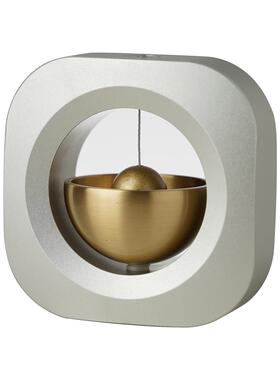 新款饰多巴车载铃技铛黄铜金属现代摆件时尚简约科感创意装新车礼