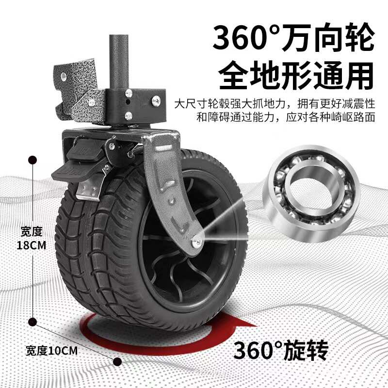 露营车户外折叠小推车便携式野营出游营地车摆摊拉杆买菜车批发