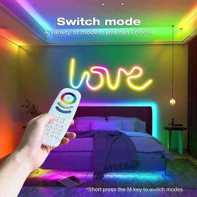 GLEDOPTO数字灯带ZigBee低压流光溢彩控制器幻彩灯带跑马流水模式