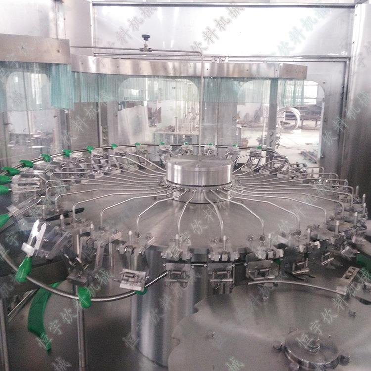 鲜啤灌装线含气饮料灌装设备线精酿啤酒灌装机灌装机组装