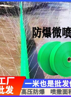 水带农用绿色pe编织微喷带防爆灌溉加厚浇地高压水管耐磨抗压塑料