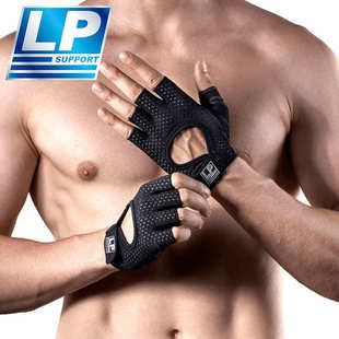 LP健身手套抗磨透气半指训练撸铁防滑护手掌防起茧力量训练FT9202