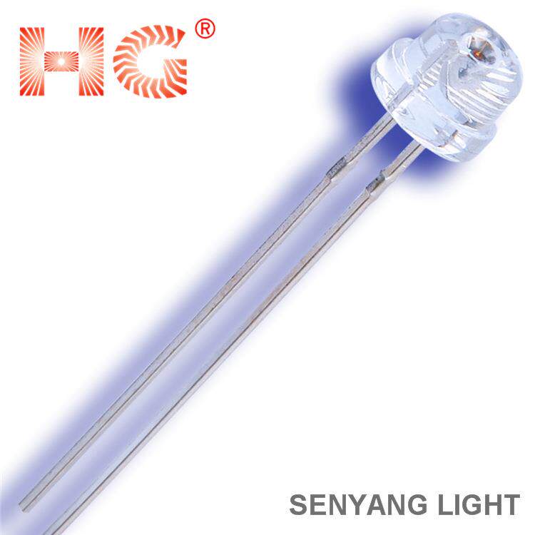 草帽红光LED发光二管直插灯珠广告牌照明亮红色LED灯珠