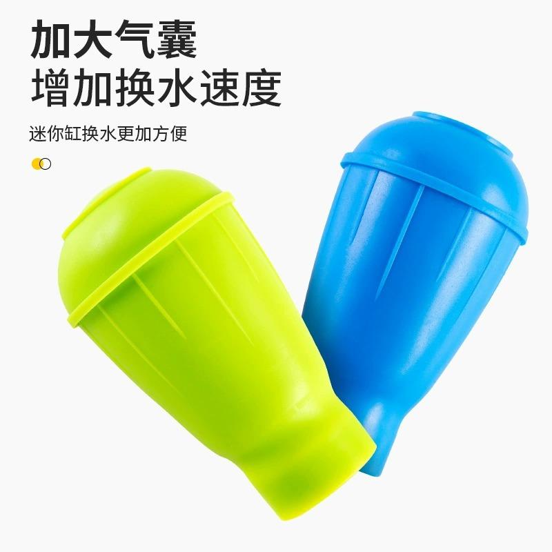 鱼缸鱼缸便器便器粪便神器喂食器