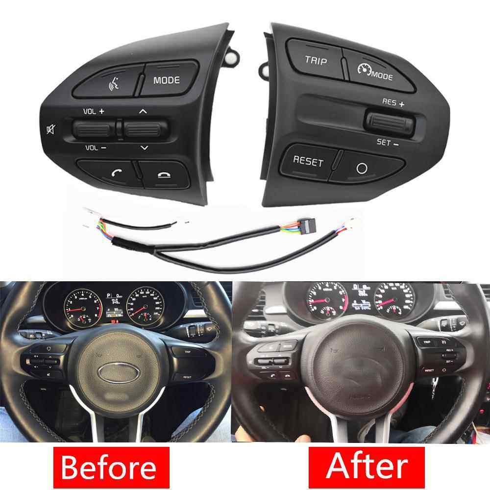 海外版17年款K2多功能方向盘按键改装语音版带线束