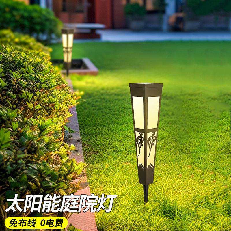 太阳能壁灯现代灯花别墅民宿壁草灯户外压TXQY100制防园水落坪地