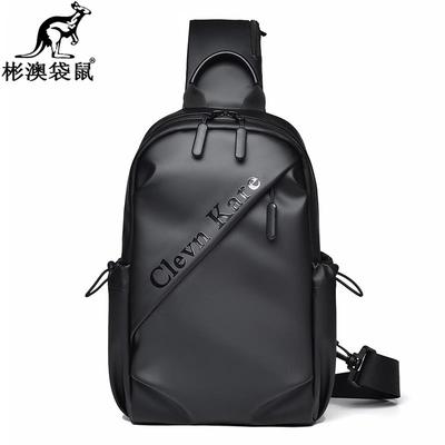 大容量时尚防水小揹包男士韩版胸包旅游休闲女士单肩斜挎包男包