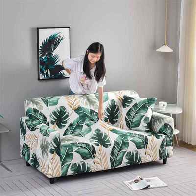 sofa cover跨境四季款沙发套全包弹力沙发罩全盖布艺组合防滑套罩