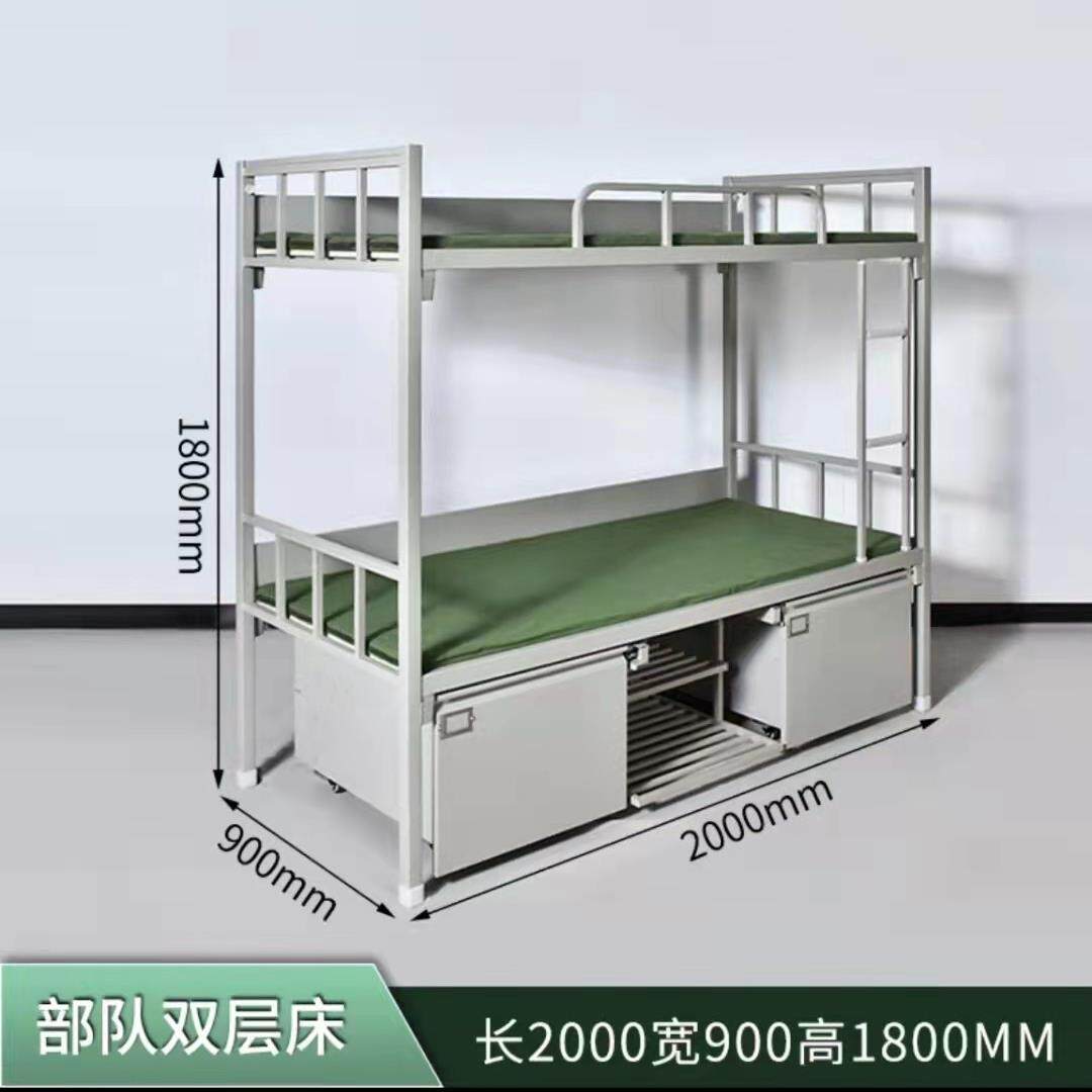 学习桌椅床柜一体单层床双层床二斗三斗办公桌带储物空间带柜子床