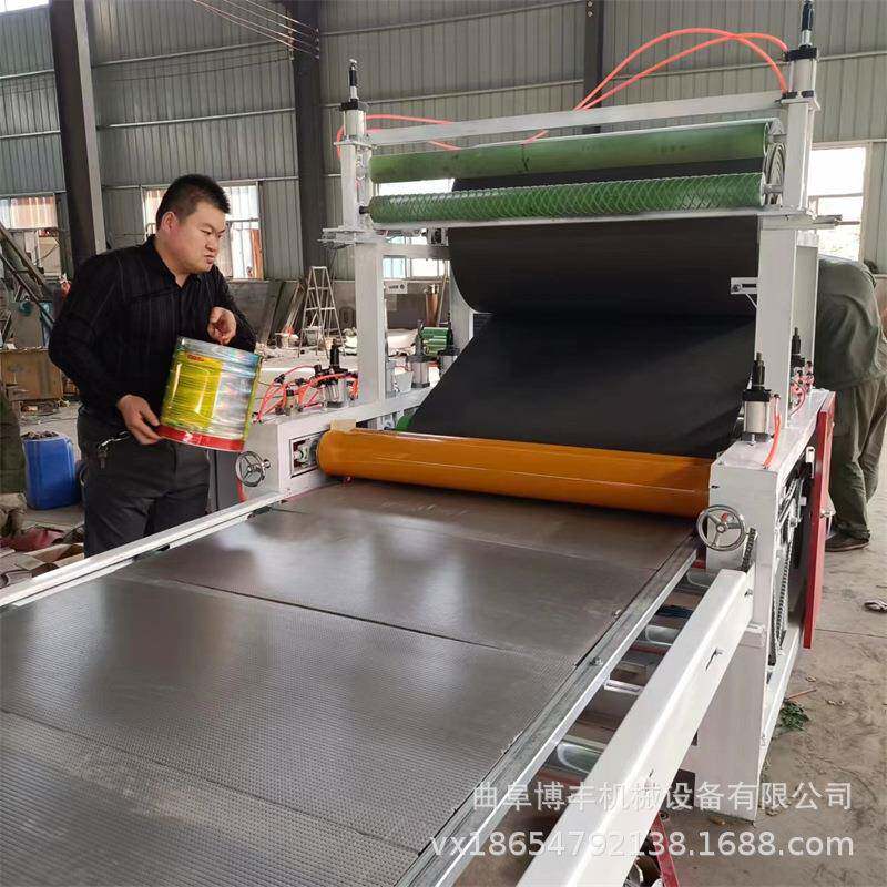 挤塑板橡塑海绵EVA热熔胶复合机 减震垫涂胶机 聚苯乙烯板贴合机