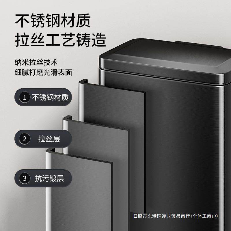 优勤厨房垃圾桶家大用带盖卫号XX811388大容量生间客厅所脚踩厕脚