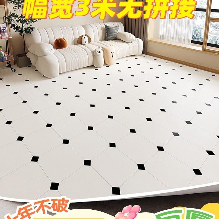 家用地板革水泥地直接铺防水防滑加厚耐磨地板塑胶地板贴地面地胶
