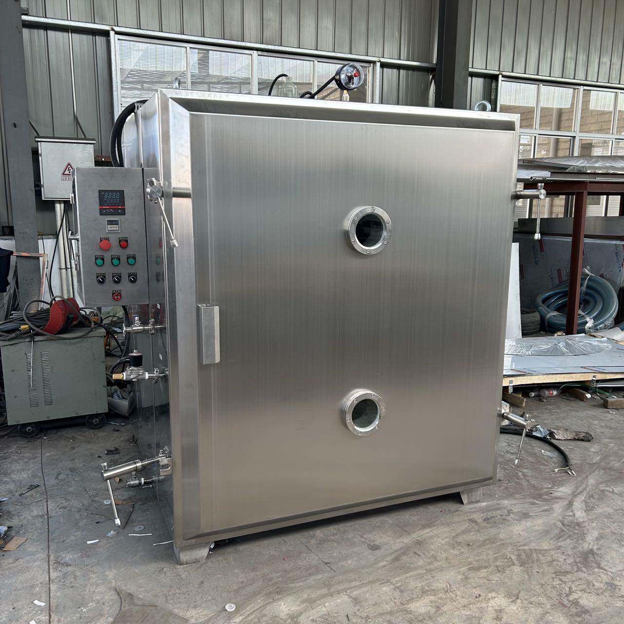 低温真空烘箱食品中药材玫瑰花茶烘干箱不锈钢恒温真空干燥箱