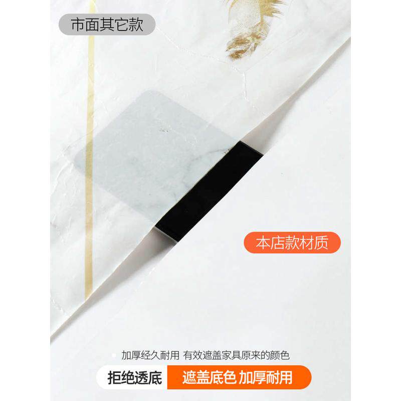 自贴纸粘玻璃防潮t9j5壁纸抽移墙纸门翻新衣柜批发推拉门改造卧室