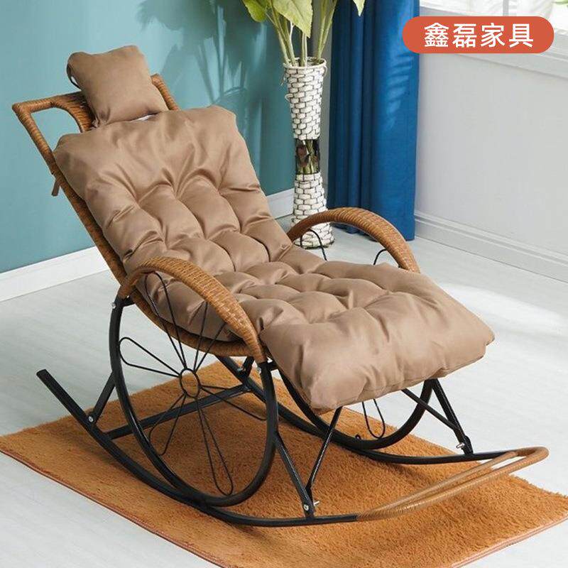 夏季摇椅 家用摇摇椅 大人逍遥椅 简约现代阳台客厅休闲躺椅