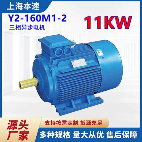 Y2系列马达三相异步电动机Y2-160M1-211W2极三相异步电机本速
