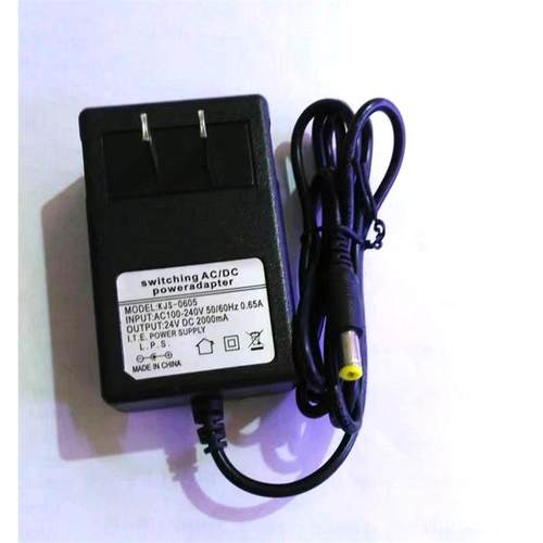 24V2A电源适配器 路由器AC-DC24V直流电源变压器 稳压2000MA电源