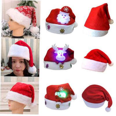 christmas decoration Cartoon Santa hat for adult children