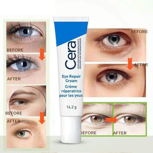 Crema de ceramida para los ojos, barrera reparadora de la pi