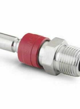 【SS-QC4-D-2PM】Swagelok快速接头世伟洛克不锈钢快接1/8