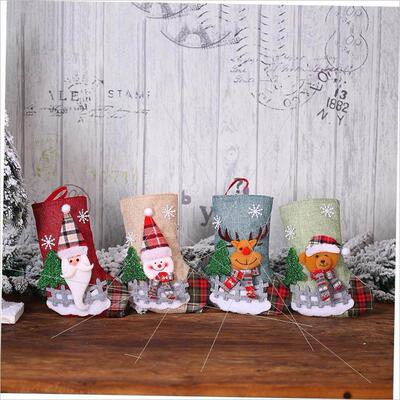 Christmas stockings, Christmas tree pendants gift bags圣诞袜