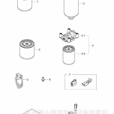 400505-00032过滤器头PU158斗山