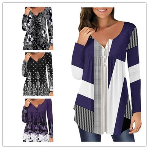 Women's plus size waist cinched top, long sleeved shirt,